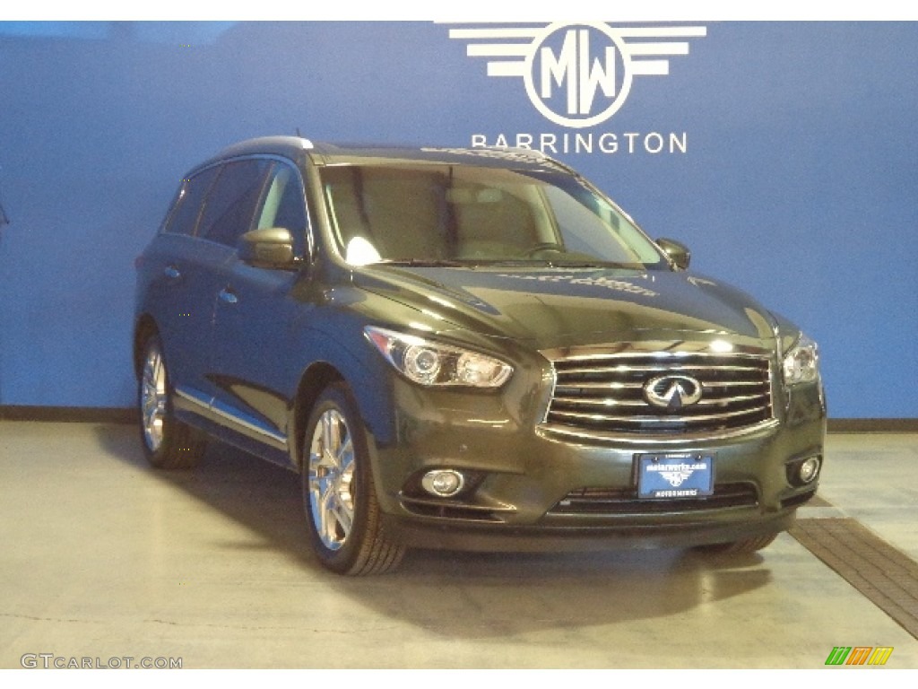 2013 JX 35 AWD - Emerald Graphite / Graphite photo #1