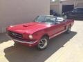 1965 Candyapple Red Ford Mustang Convertible  photo #1
