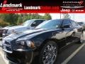 Pitch Black 2011 Dodge Charger SE