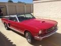 1965 Candyapple Red Ford Mustang Convertible  photo #2