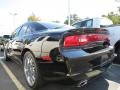 2011 Pitch Black Dodge Charger SE  photo #2