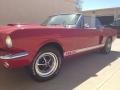 1965 Candyapple Red Ford Mustang Convertible  photo #3