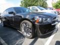 2011 Pitch Black Dodge Charger SE  photo #4