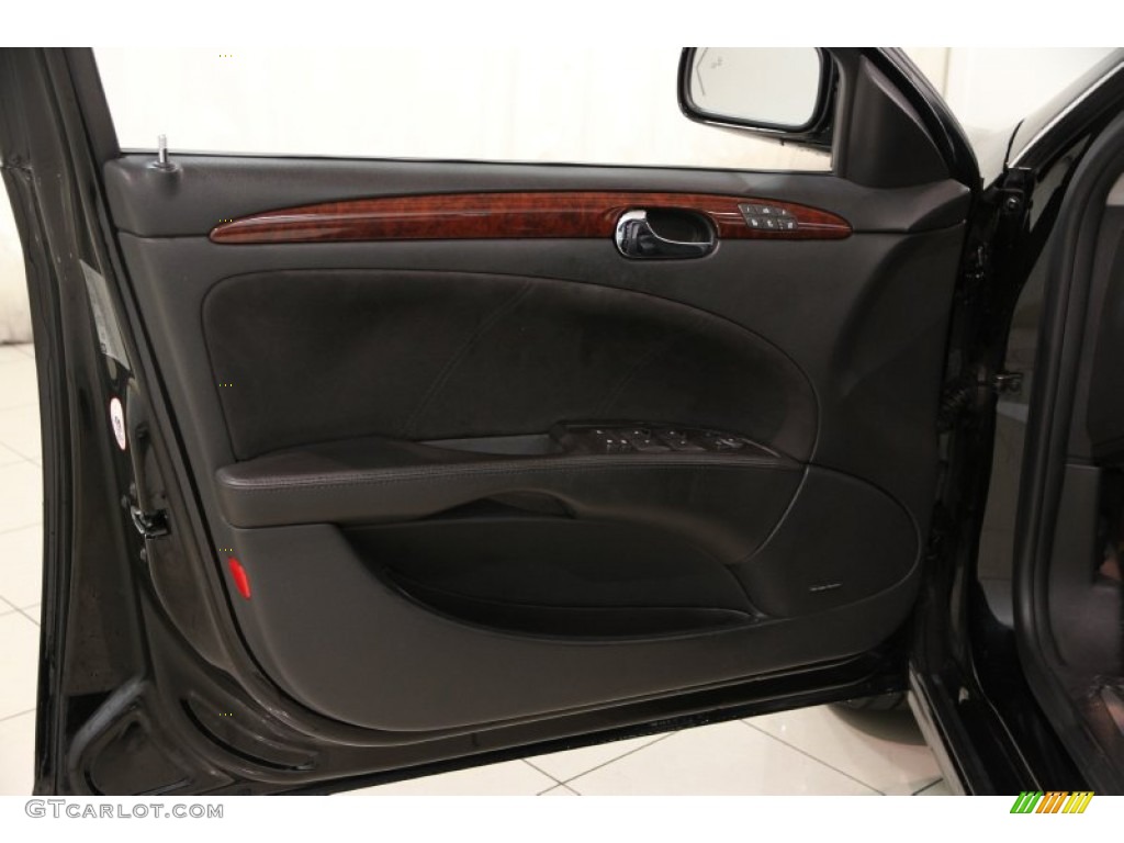 2009 Buick Lucerne Super Ebony Door Panel Photo #86285032