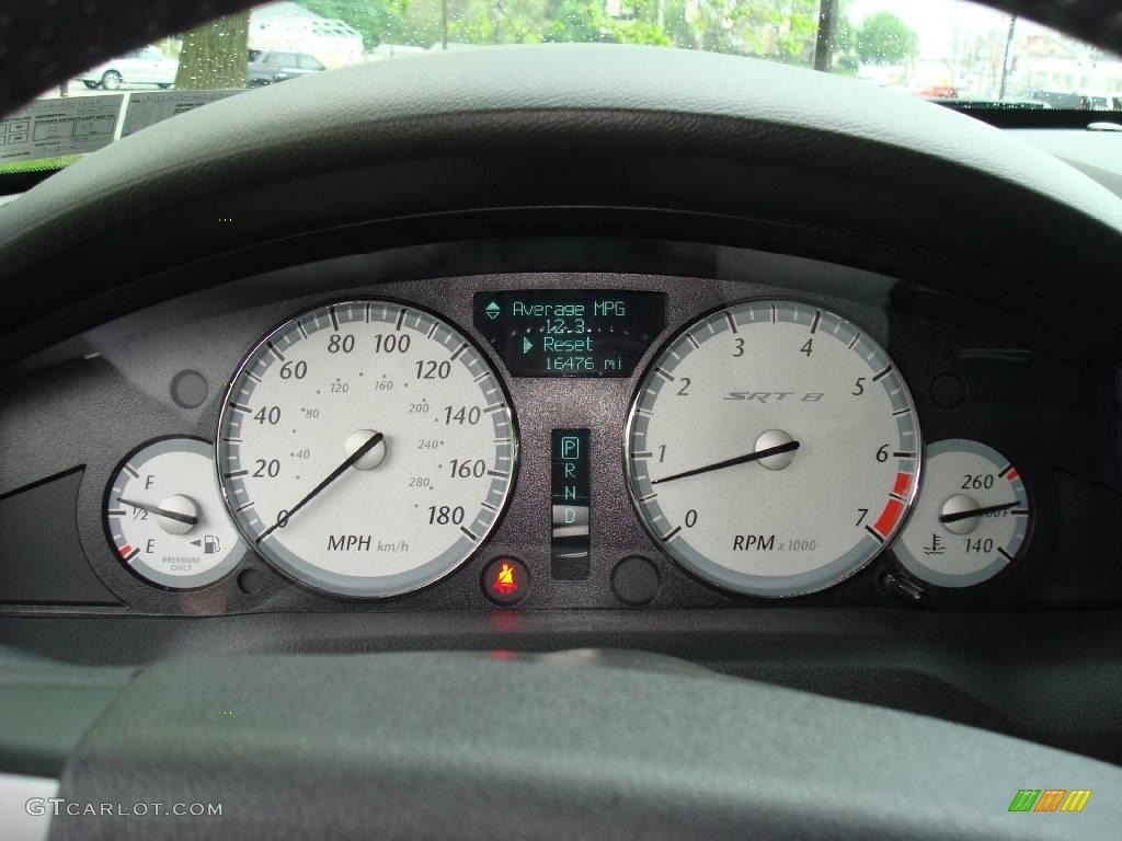 2006 300 C SRT8 - Silver Steel Metallic / Dark Slate Gray/Light Graystone photo #35