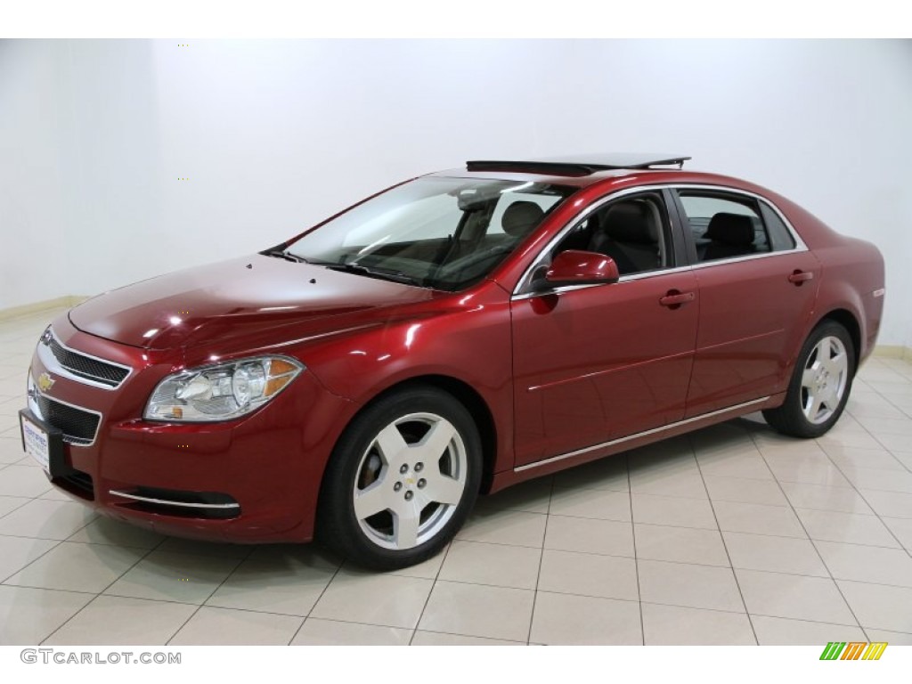 Red Jewel Tintcoat 2010 Chevrolet Malibu LT Sedan Exterior Photo #86285959