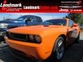 Header Orange 2012 Dodge Challenger SXT