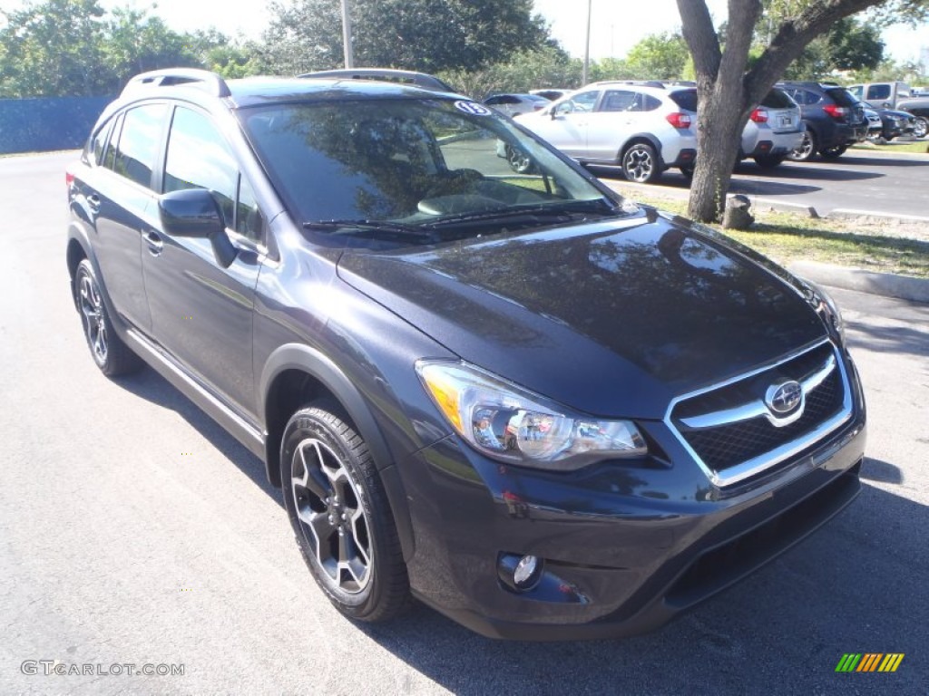 2013 XV Crosstrek 2.0 Premium - Dark Gray Metallic / Black photo #1