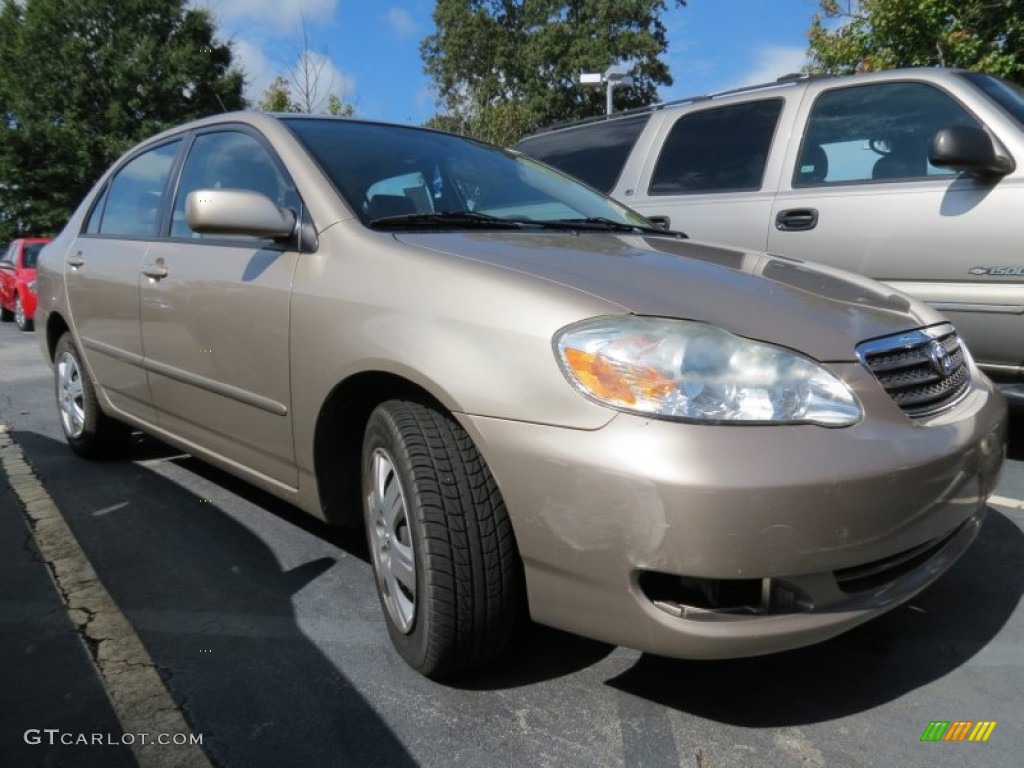 2006 Corolla LE - Desert Sand Mica / Beige photo #4