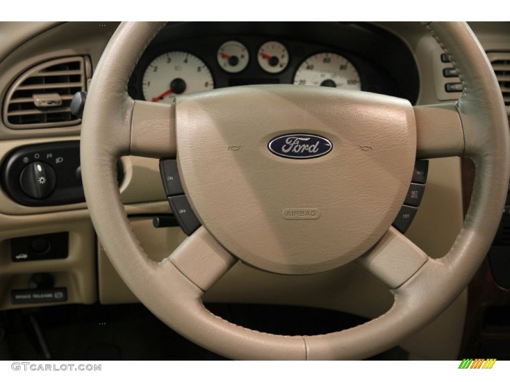 2004 Taurus SEL Sedan - Gold Ash Metallic / Medium Parchment photo #9