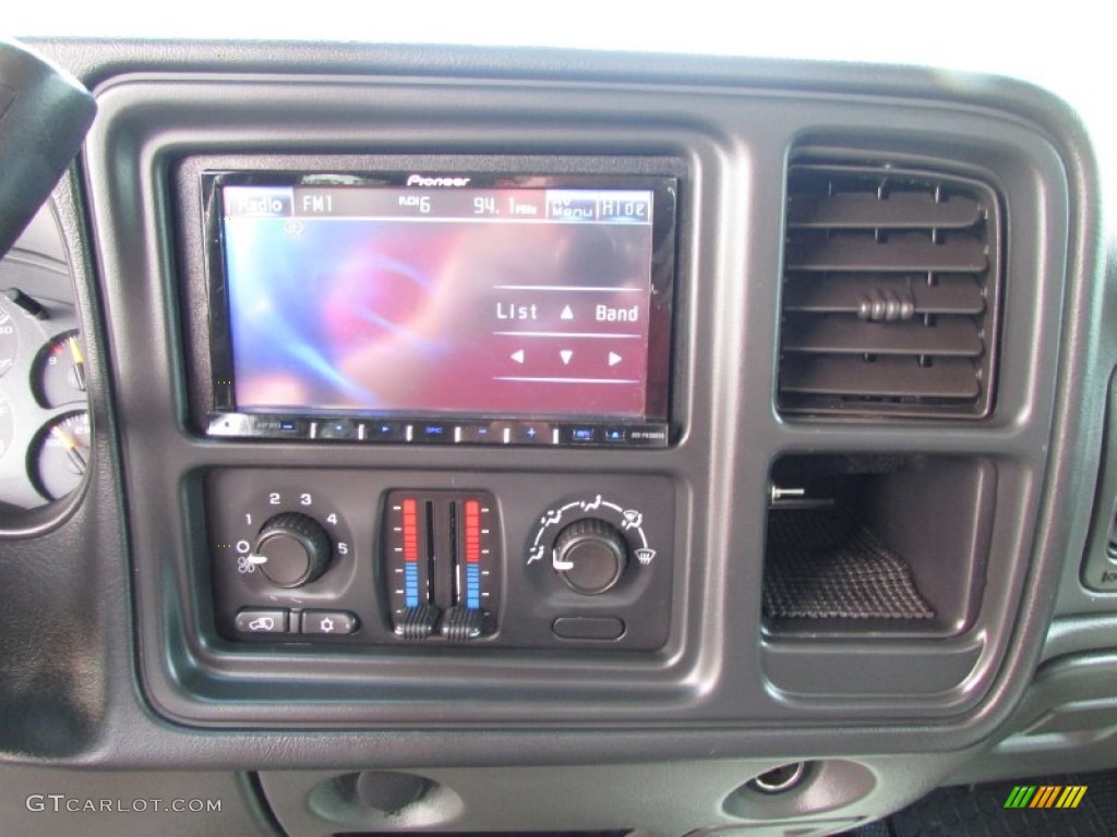 2006 Silverado 1500 LS Extended Cab - Black / Dark Charcoal photo #24