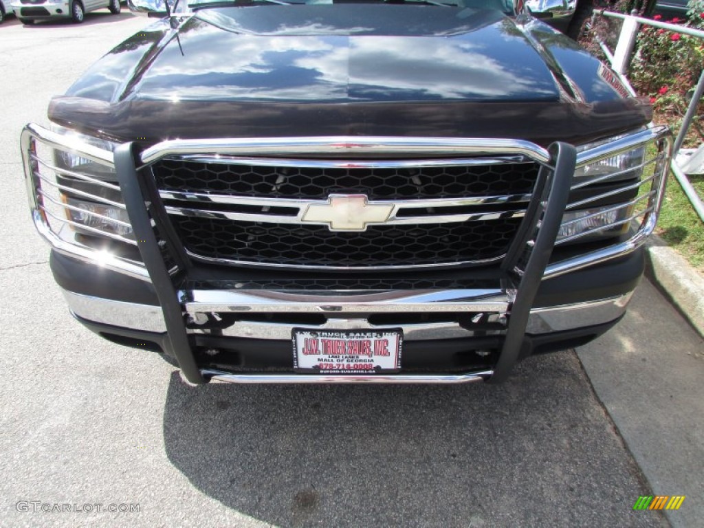 2006 Silverado 1500 LS Extended Cab - Black / Dark Charcoal photo #65