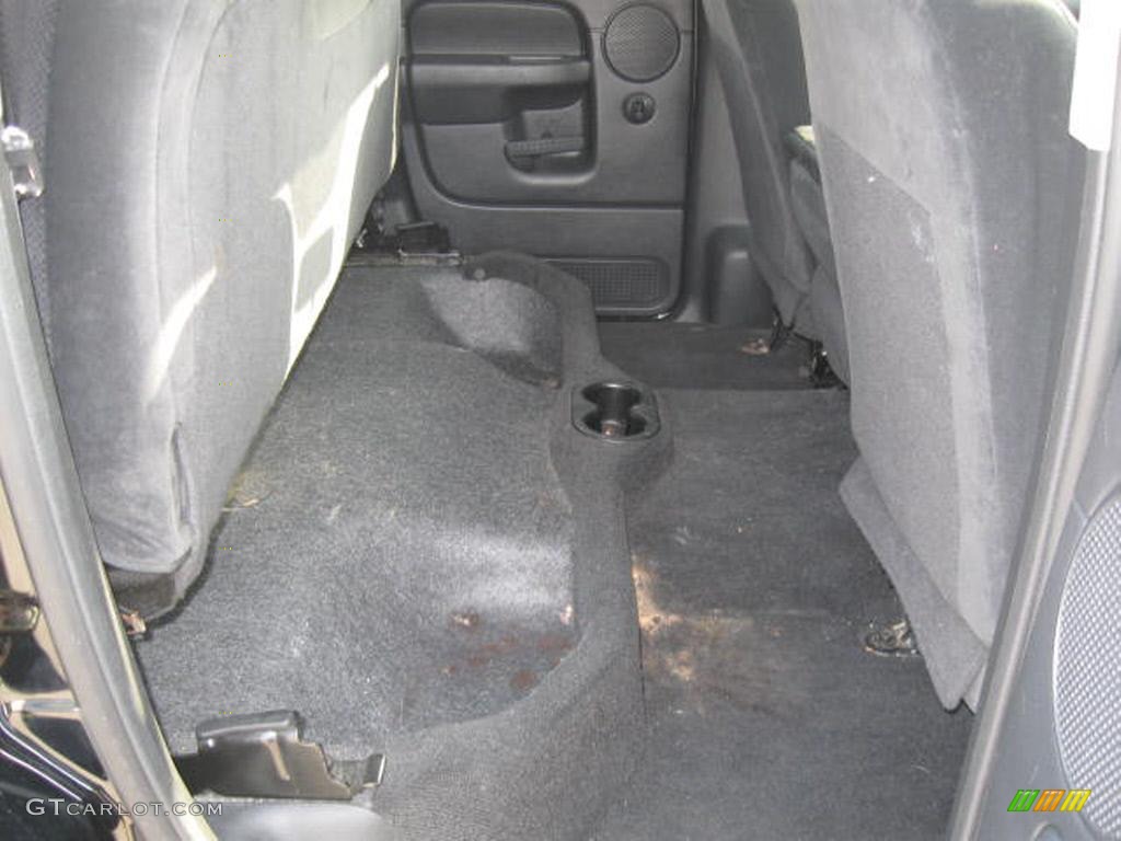 2005 Ram 1500 SLT Quad Cab - Black / Dark Slate Gray photo #53
