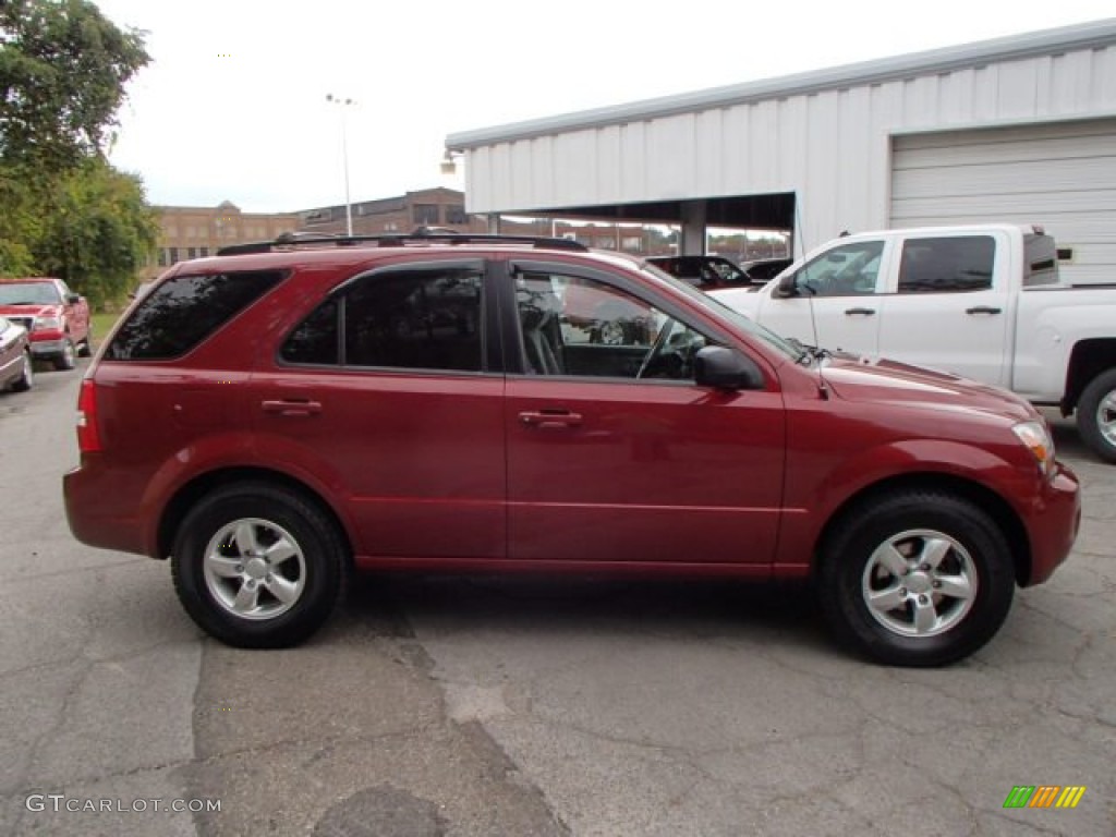 Radiant Red Kia Sorento