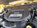 3.6 Liter DOHC 24-Valve VVT V6 2014 Jeep Wrangler Unlimited Sahara 4x4 Engine