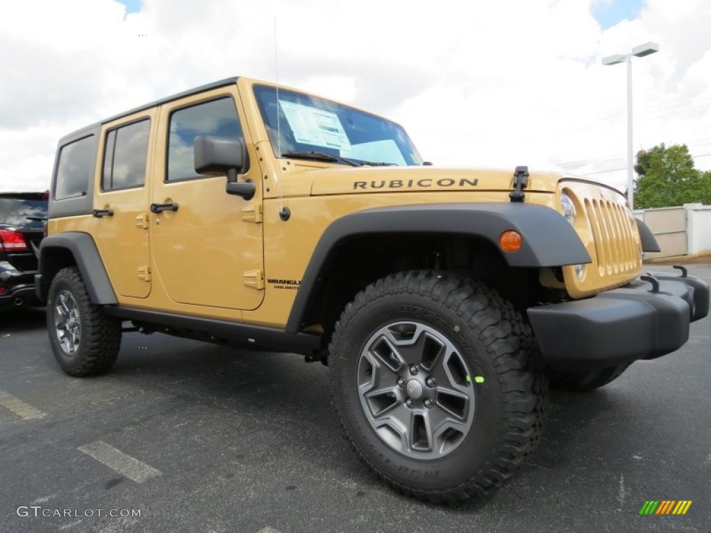 Dune 2014 Jeep Wrangler Unlimited Rubicon 4x4 Exterior Photo #86291714