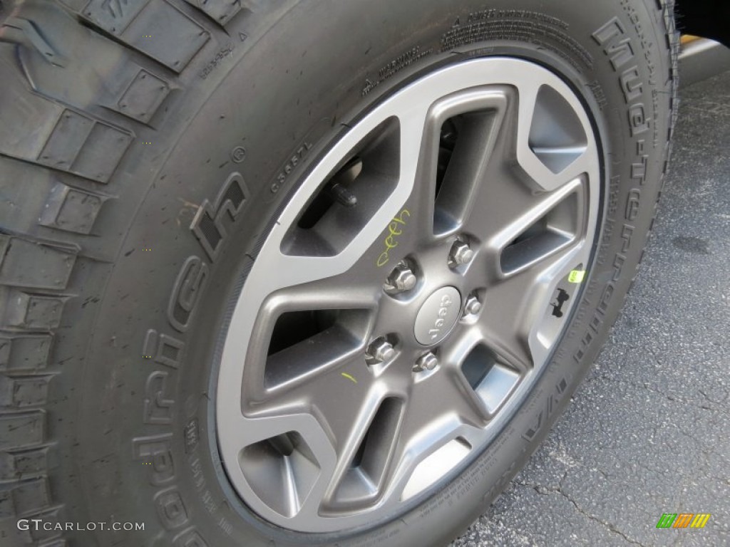 2014 Jeep Wrangler Unlimited Rubicon 4x4 Wheel Photo #86291793