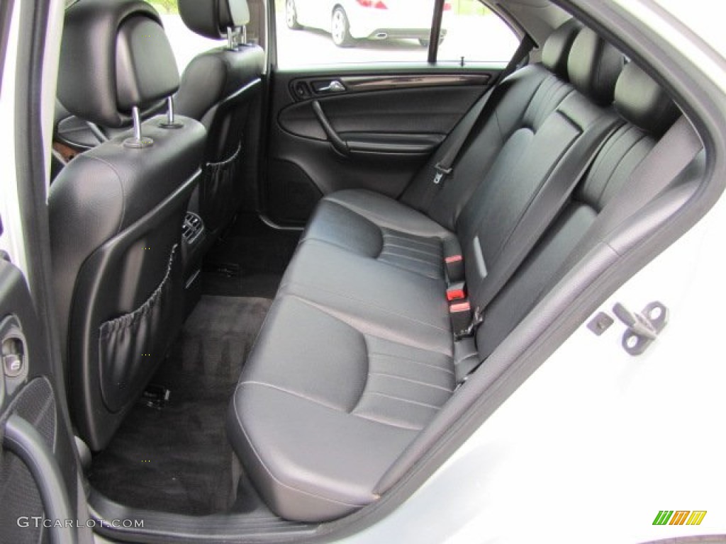 2006 Mercedes-Benz C 280 Luxury Rear Seat Photo #86291796