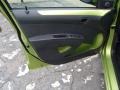 2013 Chevrolet Spark Green/Green Interior Door Panel Photo