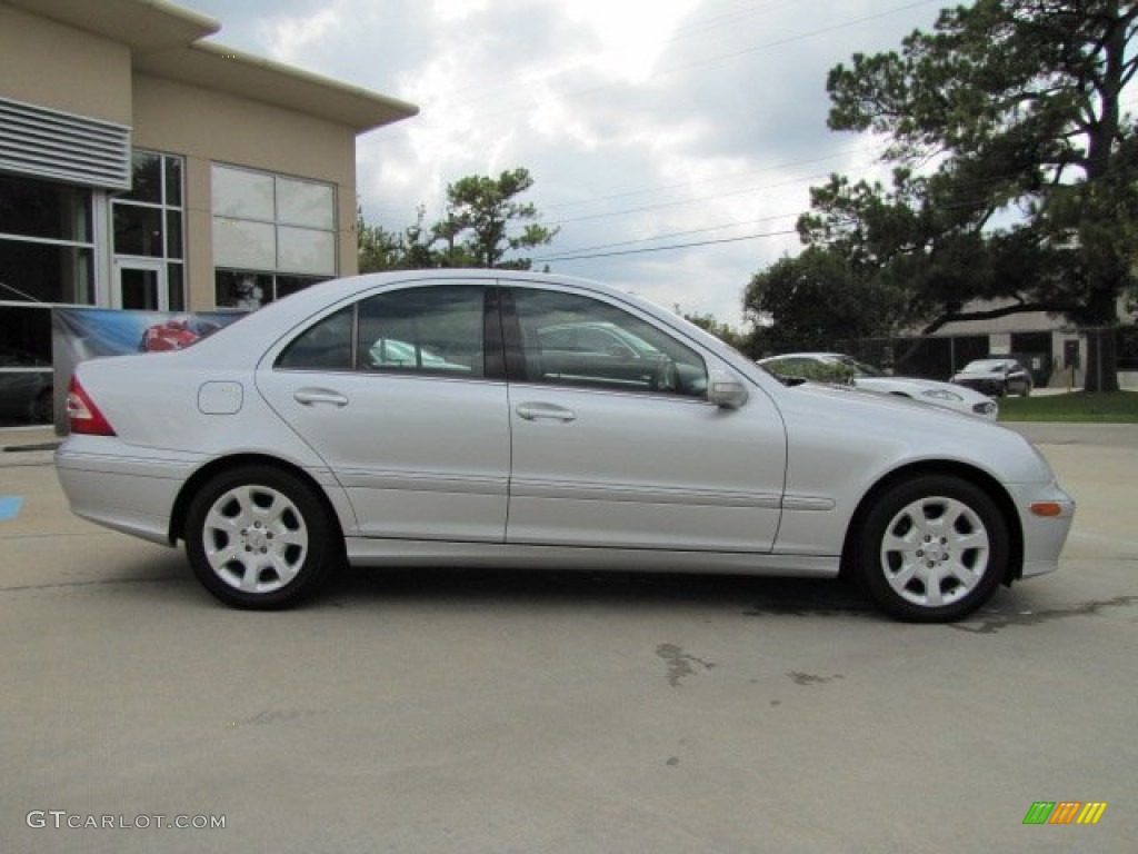Iridium Silver Metallic 2006 Mercedes-Benz C 280 Luxury Exterior Photo #86291943