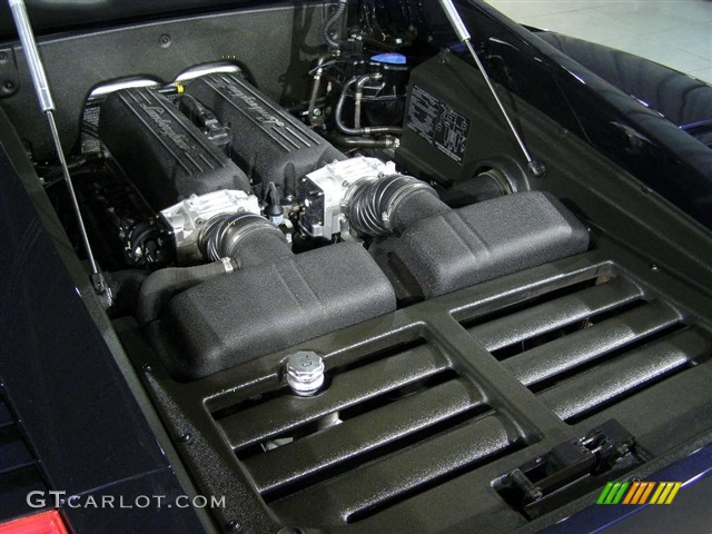 2006 Gallardo Coupe E-Gear - Blu Fontus / 2-Tone Grey and Black photo #13