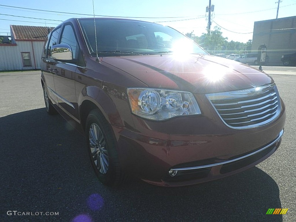 2014 Town & Country Touring-L - Deep Cherry Red Crystal Pearl / Black/Light Graystone photo #1