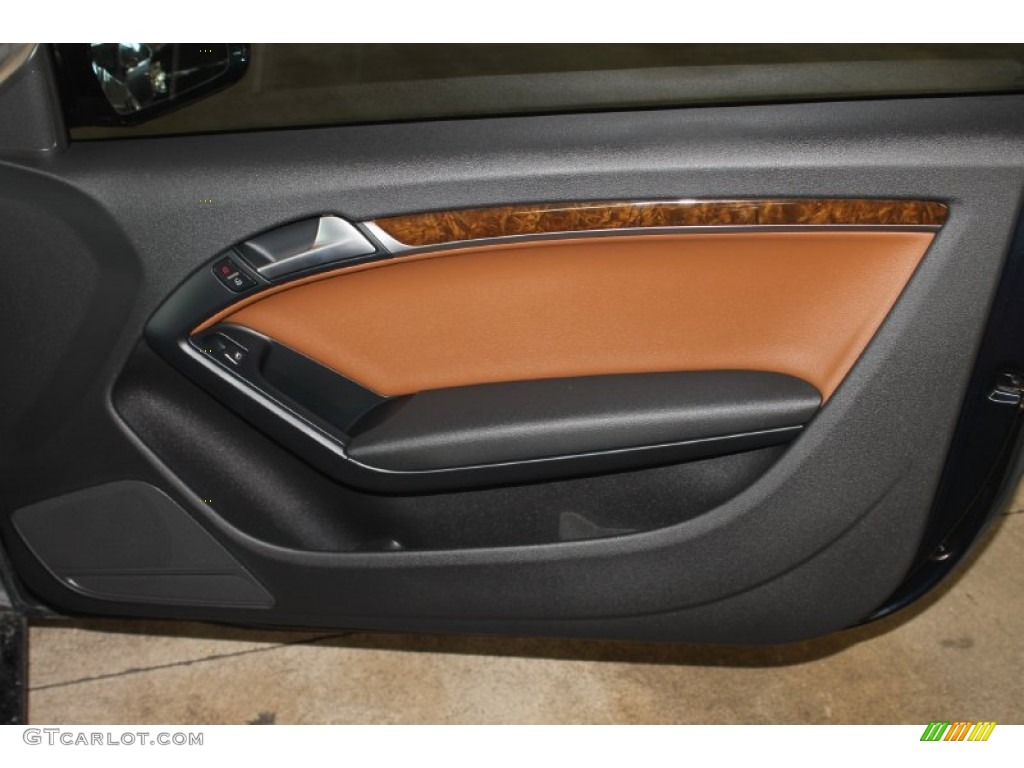 2009 A5 3.2 quattro Coupe - Deep Sea Blue Pearl / Cinnamon Brown photo #29