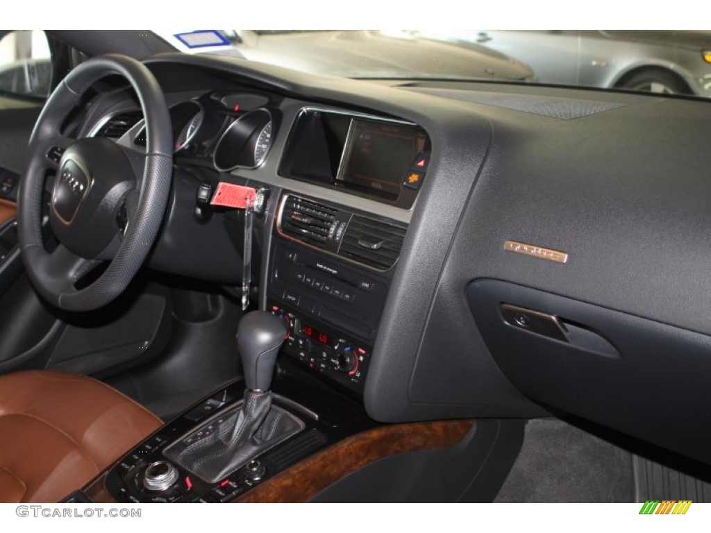 2009 A5 3.2 quattro Coupe - Deep Sea Blue Pearl / Cinnamon Brown photo #31