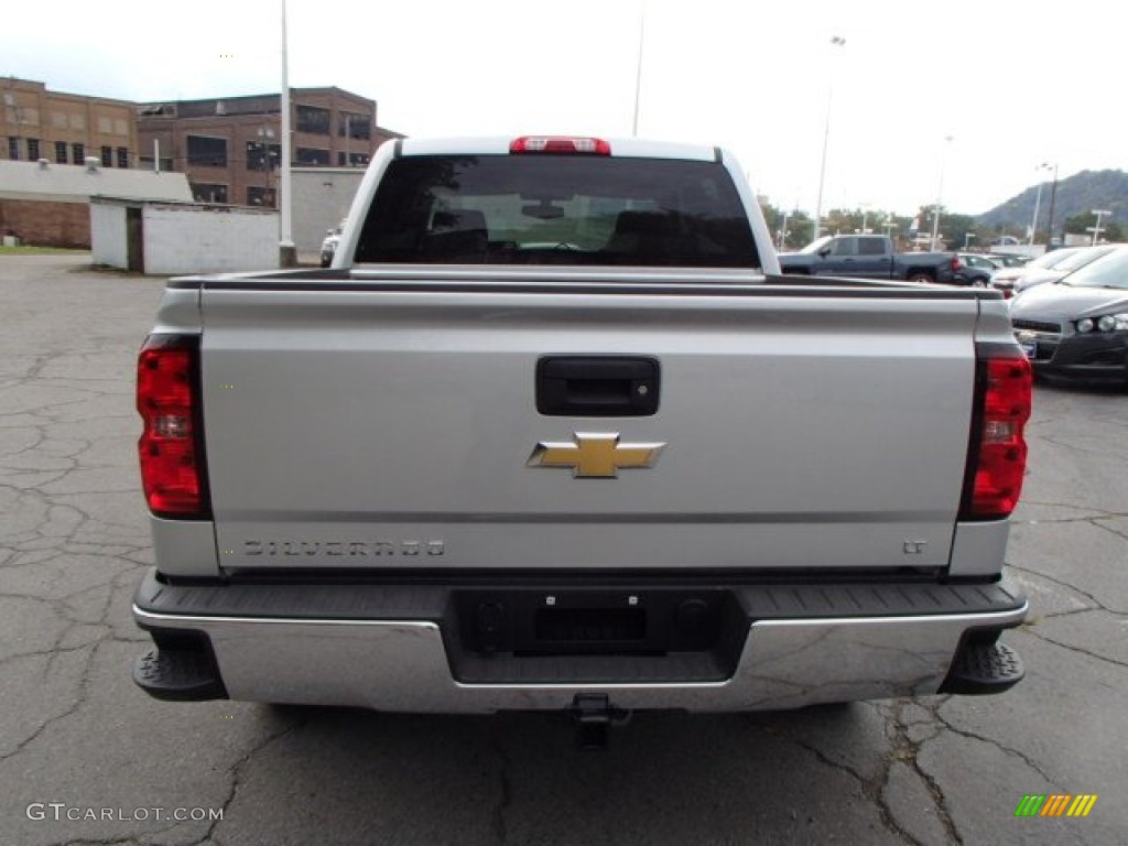 2014 Silverado 1500 LT Crew Cab 4x4 - Silver Ice Metallic / Jet Black photo #7