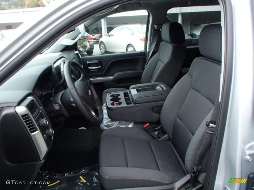 2014 Silverado 1500 LT Crew Cab 4x4 - Silver Ice Metallic / Jet Black photo #10