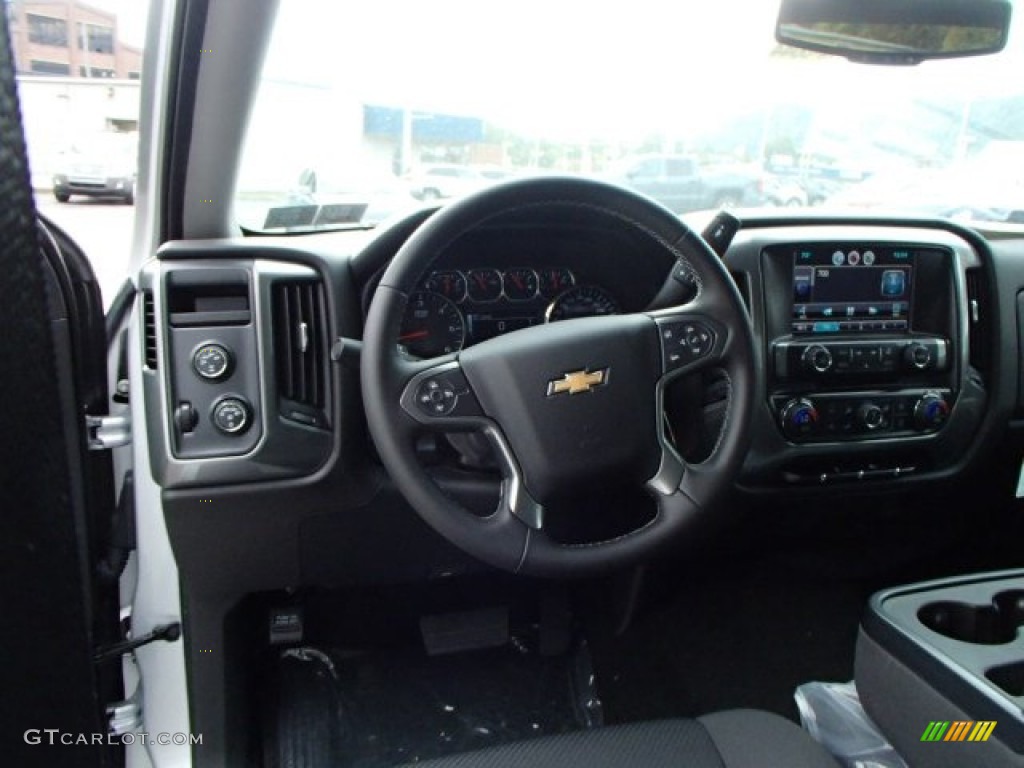2014 Silverado 1500 LT Crew Cab 4x4 - Silver Ice Metallic / Jet Black photo #13