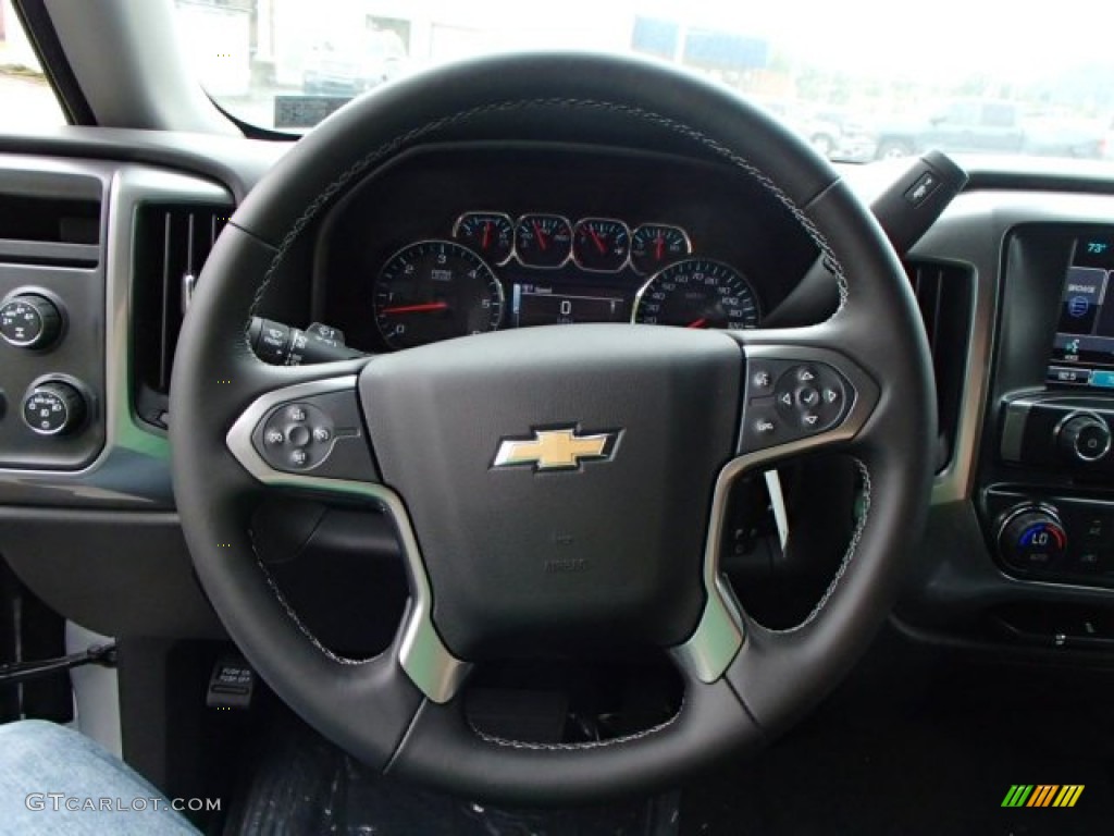 2014 Silverado 1500 LT Crew Cab 4x4 - Silver Ice Metallic / Jet Black photo #19