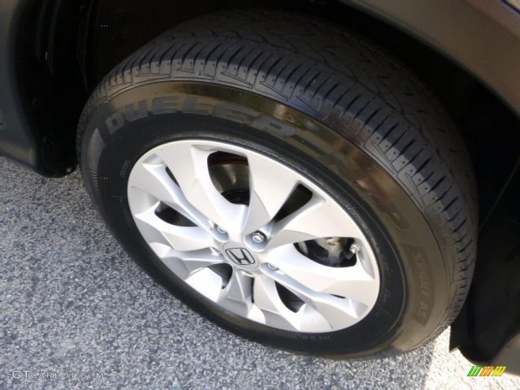 2012 CR-V EX-L 4WD - Polished Metal Metallic / Gray photo #9