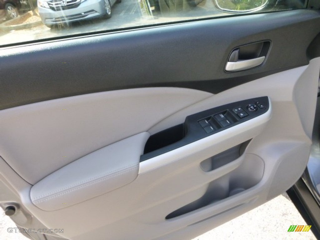 2012 CR-V EX-L 4WD - Polished Metal Metallic / Gray photo #20