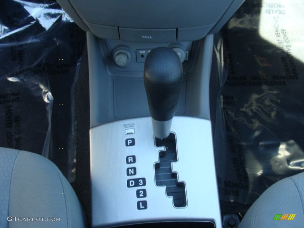 2009 Elantra SE Sedan - Black Pearl / Gray photo #18