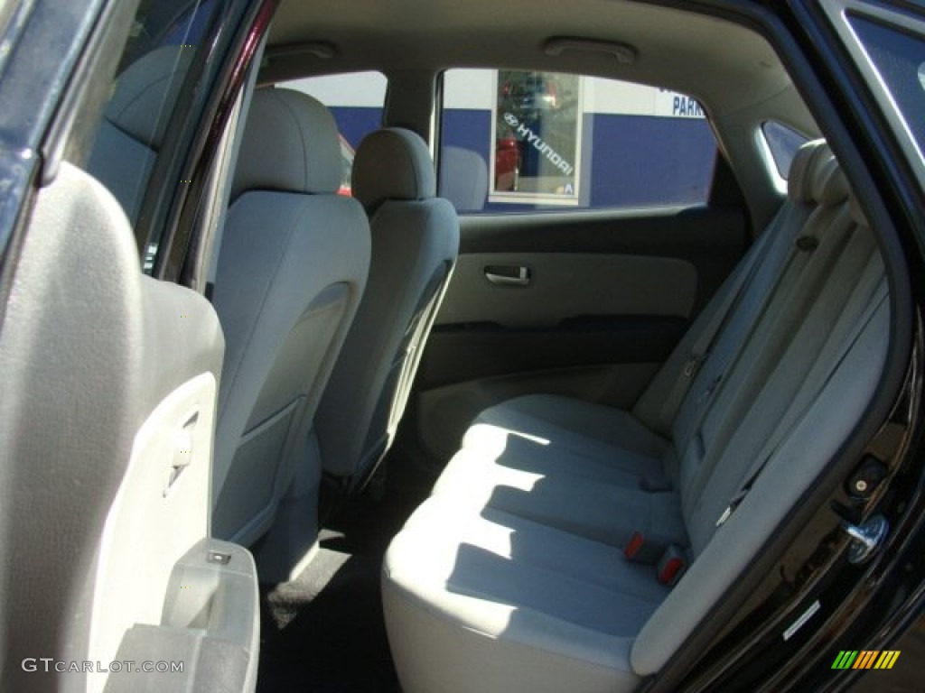 2009 Elantra SE Sedan - Black Pearl / Gray photo #19