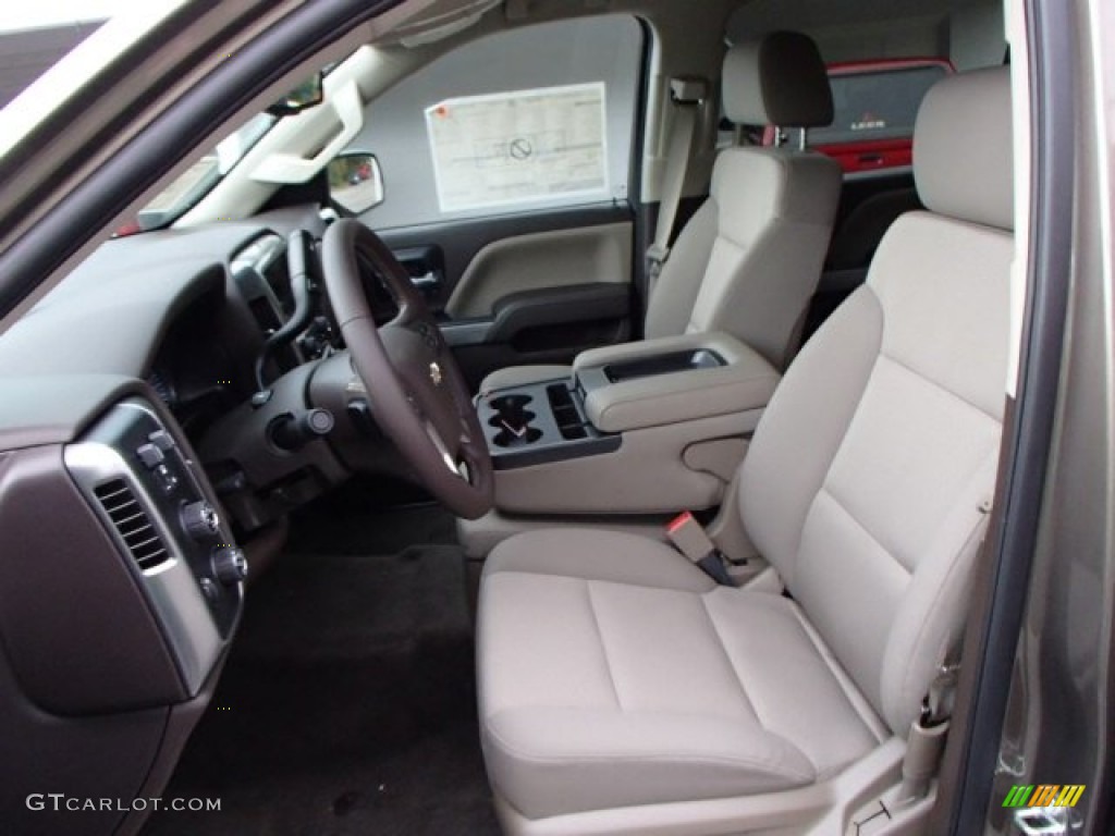 2014 Silverado 1500 LT Crew Cab 4x4 - Brownstone Metallic / Cocoa/Dune photo #10