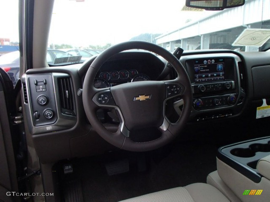 2014 Silverado 1500 LT Crew Cab 4x4 - Brownstone Metallic / Cocoa/Dune photo #12