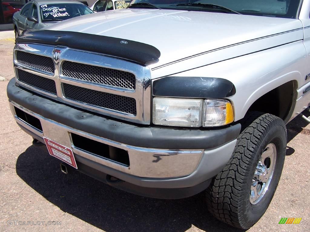 2001 Ram 1500 ST Regular Cab 4x4 - Bright Silver Metallic / Mist Gray photo #10