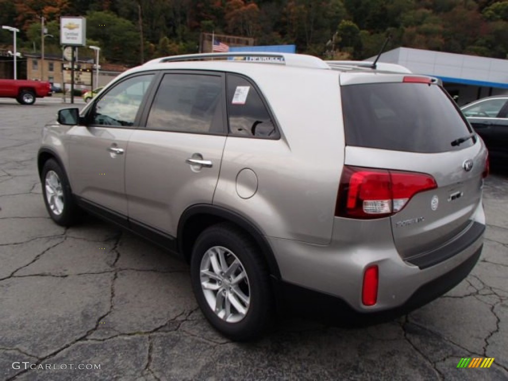 Satin Metal 2014 Kia Sorento LX Exterior Photo #86295187