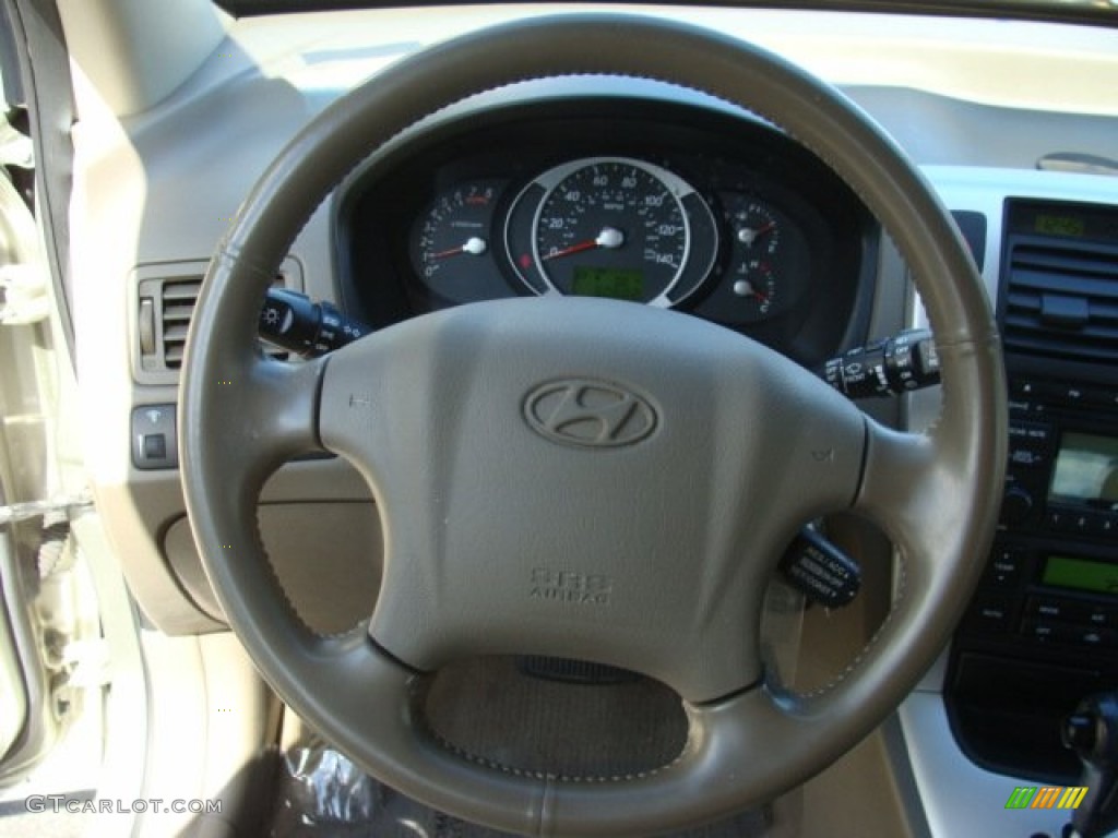 2008 Hyundai Tucson Limited Steering Wheel Photos