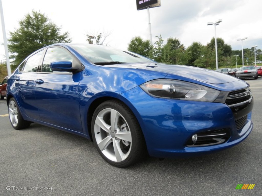 Blue Streak Pearl Coat 2013 Dodge Dart GT Exterior Photo #86295957