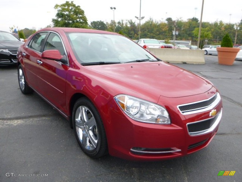 Crystal Red Tintcoat 2012 Chevrolet Malibu LT Exterior Photo #86296017