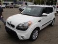 2013 Clear White Kia Soul +  photo #4