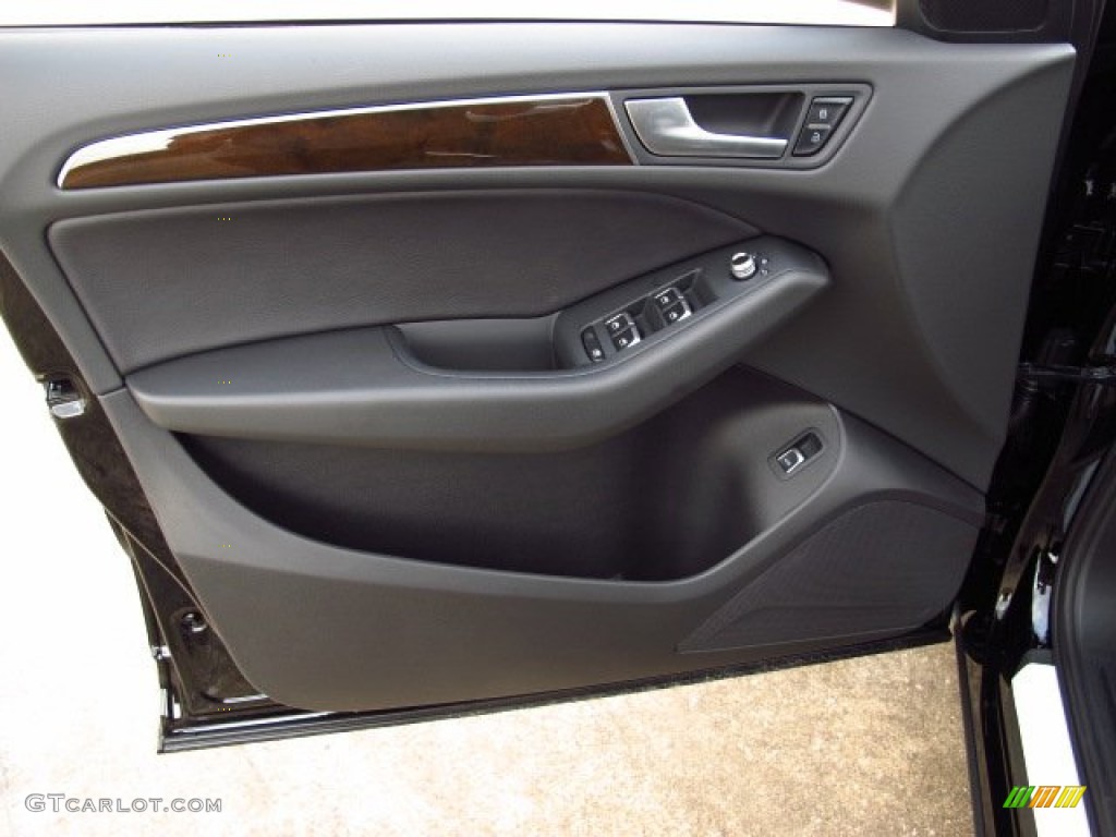 2014 Audi Q5 2.0 TFSI quattro Black Door Panel Photo #86296611