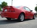 2004 Torch Red Ford Mustang V6 Coupe  photo #24