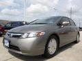 2008 Galaxy Gray Metallic Honda Civic Hybrid Sedan  photo #1