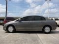 2008 Galaxy Gray Metallic Honda Civic Hybrid Sedan  photo #2