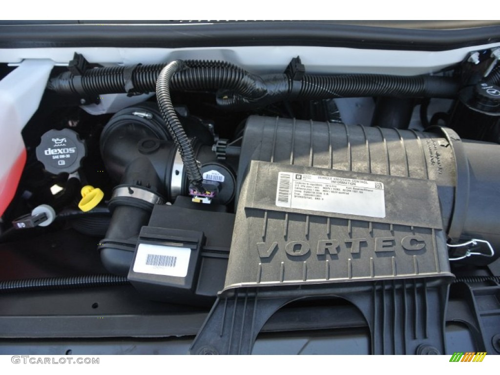 2014 GMC Savana Van 2500 Extended Cargo Engine Photos