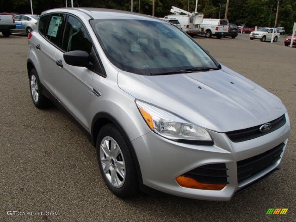 2014 Escape S - Ingot Silver / Charcoal Black photo #2